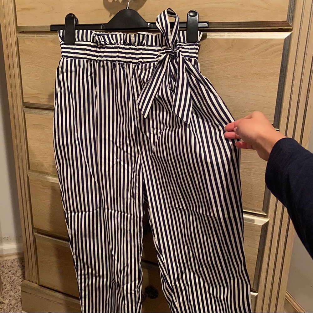ZARA Paperbag Pants